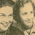 "These two young ladies take to the water like ducks"