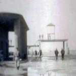 Pools of water on the ground