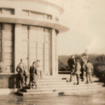 Soldiers hanging around